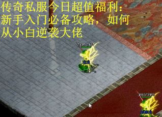 传奇私服今日超值福利：新手入门必备攻略，如何从小白逆袭大佬