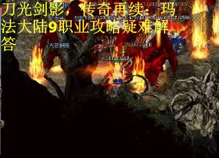 刀光剑影，传奇再续：玛法大陆9职业攻略疑难解答