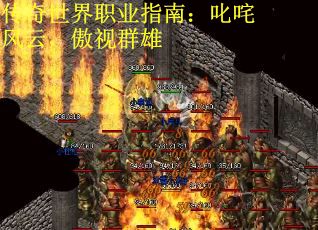 传奇世界职业指南:叱咤风云,傲视群雄 传奇世界职业指南:叱咤风云,傲视群雄