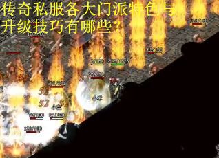 传奇私服各大门派特色与升级技巧有哪些？