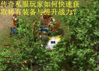 传奇私服玩家如何快速获取稀有装备与提升战力？