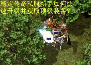 稳定传奇私服新手如何快速升级并获取顶级装备？