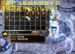 英雄传奇单机私服新手如何快速提升战力与等级？