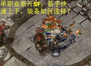 单职业新开SF：新手快速上手，装备如何选择？