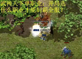 武神天下单职业：开局选什么职业才能制霸全服？