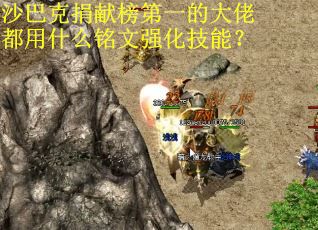 沙巴克捐献榜第一的大佬都用什么铭文强化技能？