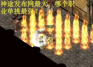 神途发布网最大，哪个职业单挑最强？