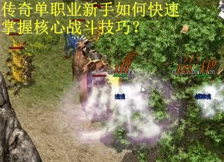 传奇单职业新手如何快速掌握核心战斗技巧？