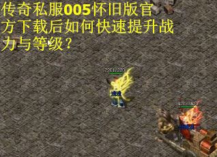 传奇私服005怀旧版官方下载后如何快速提升战力与等级？