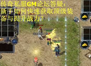 传奇私服GM论坛答疑：新手如何快速获取顶级装备与提升战力？