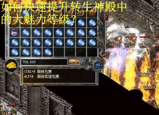 如何快速提升转生神殿中的大魅力等级？