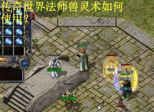 传奇世界法师兽灵术如何使用？
