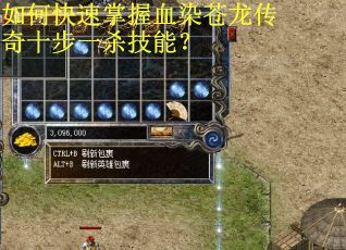 如何快速掌握血染苍龙传奇十步一杀技能？
