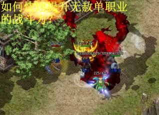 如何快速提升无赦单职业的战斗力？